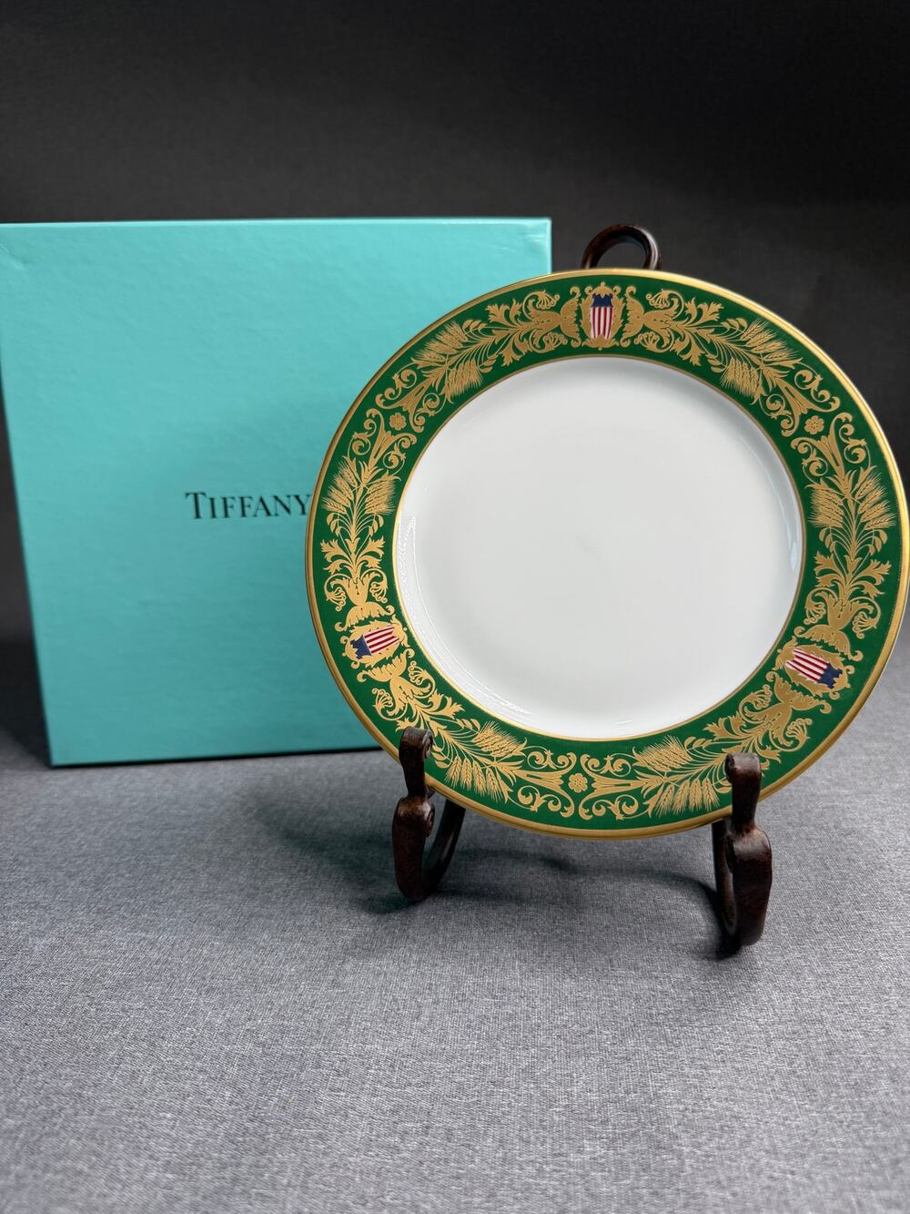Tiffany & Co. US Congressional 200th Anniversary Plate First Meeting Congress